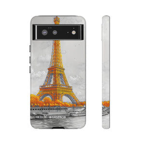 Autumnal Parisian Glow | Protective Phone Case for Google Pixel