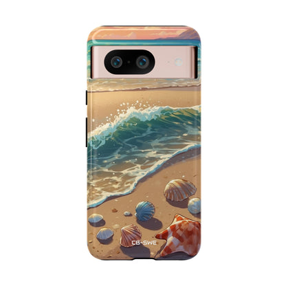 Seashells Kiss Shore - Google Pixel Case