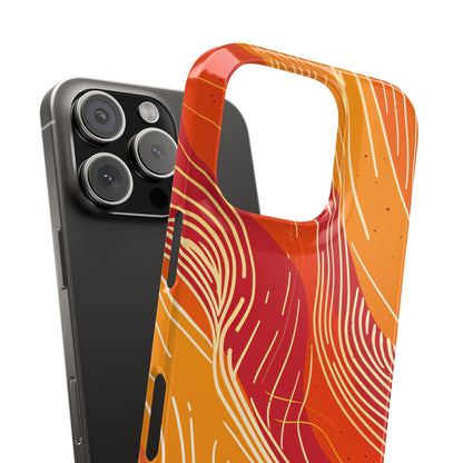 Gradient Flowwave Essence iPhone 16 - Slim Phone Case