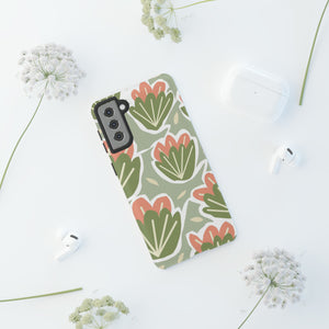 Earth Happy Flower - Protective Phone Case