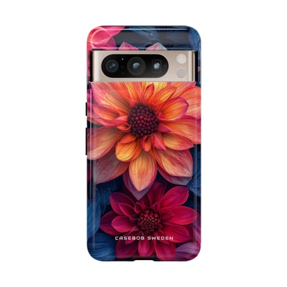 Fiery Bloom Harmony Google Pixel 8 - Tough Phone Case