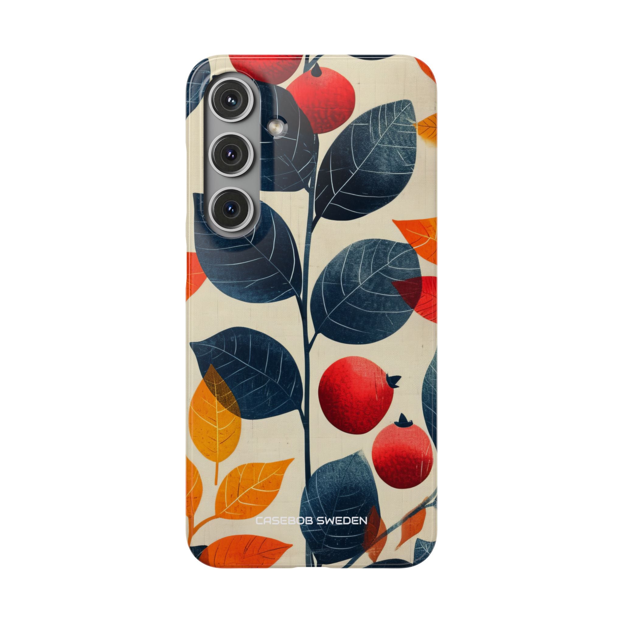 Autumn Nature Pattern - Slim Samsung S24 Phone Case