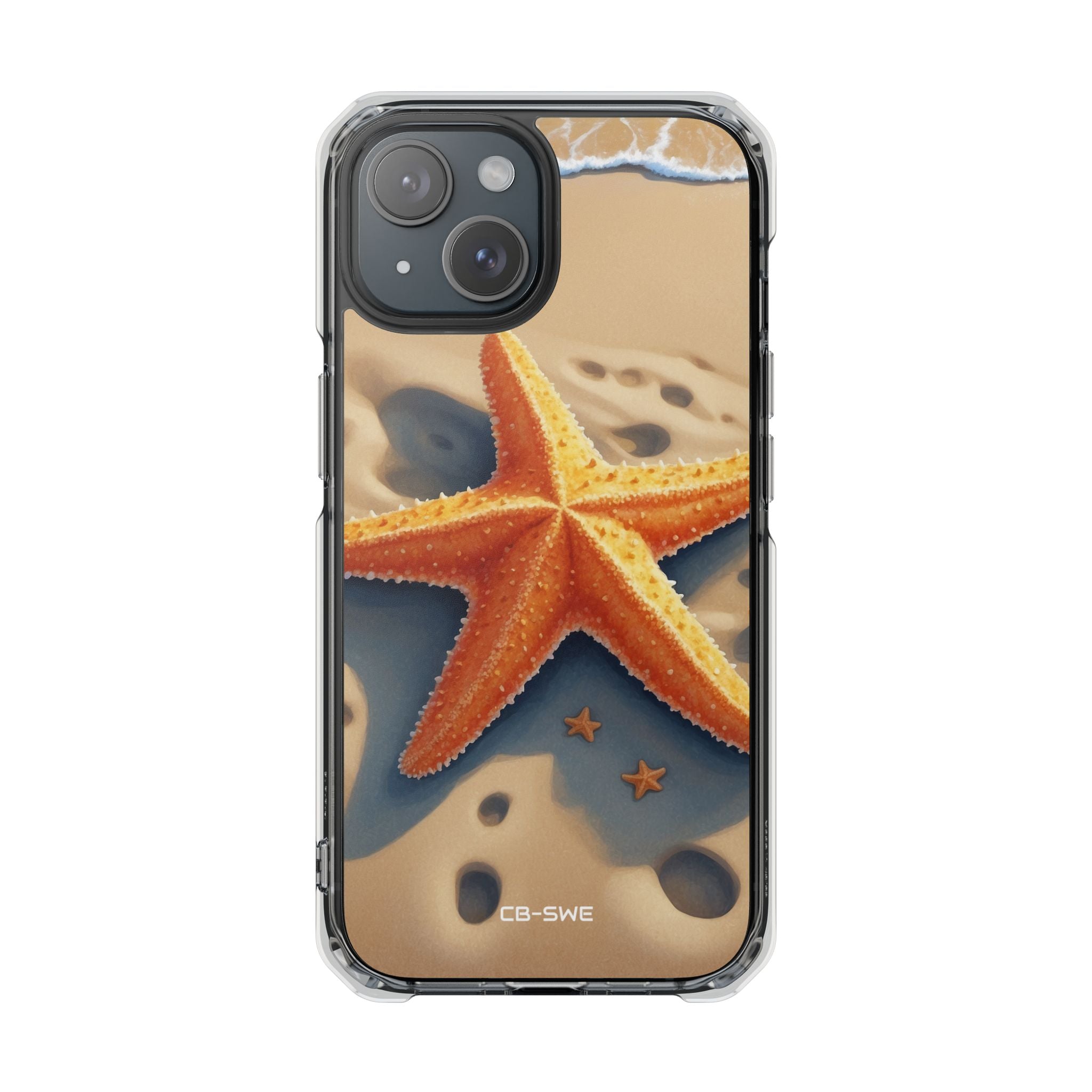 Starfish Rests On Sand iPhone Case - Impact