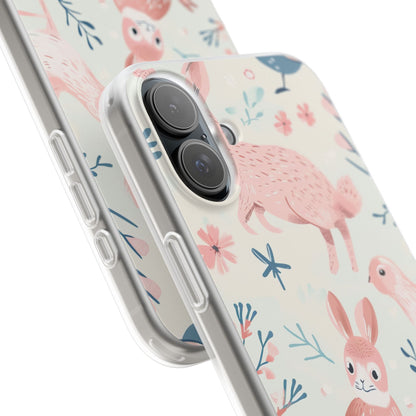 Pastel Whimsical Nature - Flexi iPhone 16 Phone Case