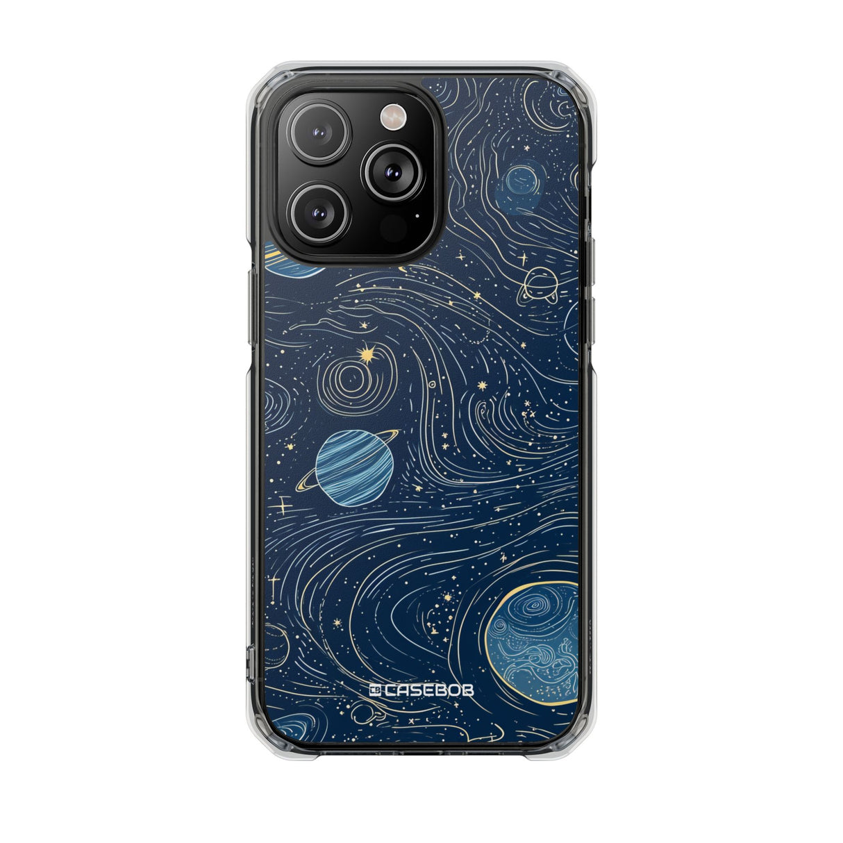 Cosmic Whimsy - Phone Case for iPhone (Clear Impact - Magnetic)