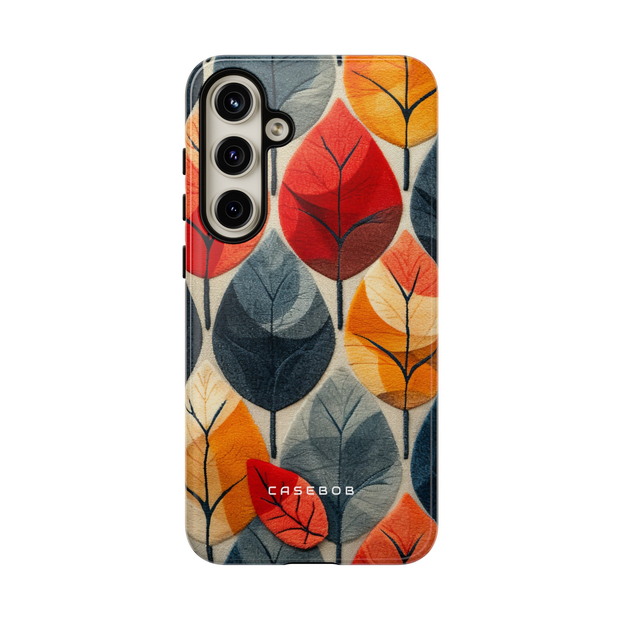 Scandinavian Leafy Serenity - Protective Phone Case