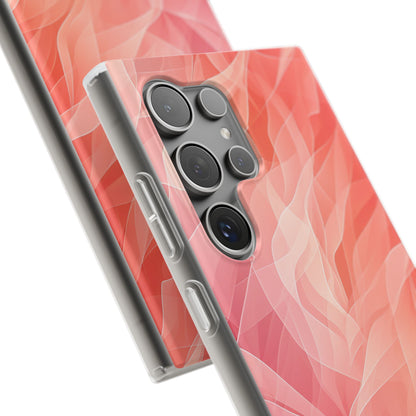 Peach Wave Drift Samsung S24 Ultra Case - Soft
