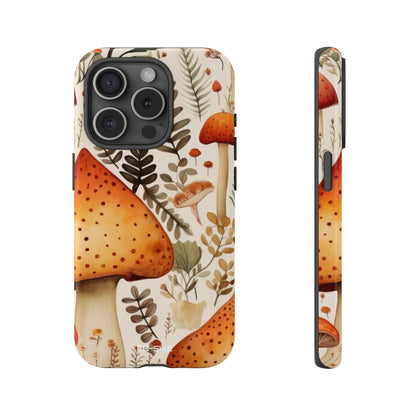 Mushrooms Sprout Cheerfully - iPhone Case