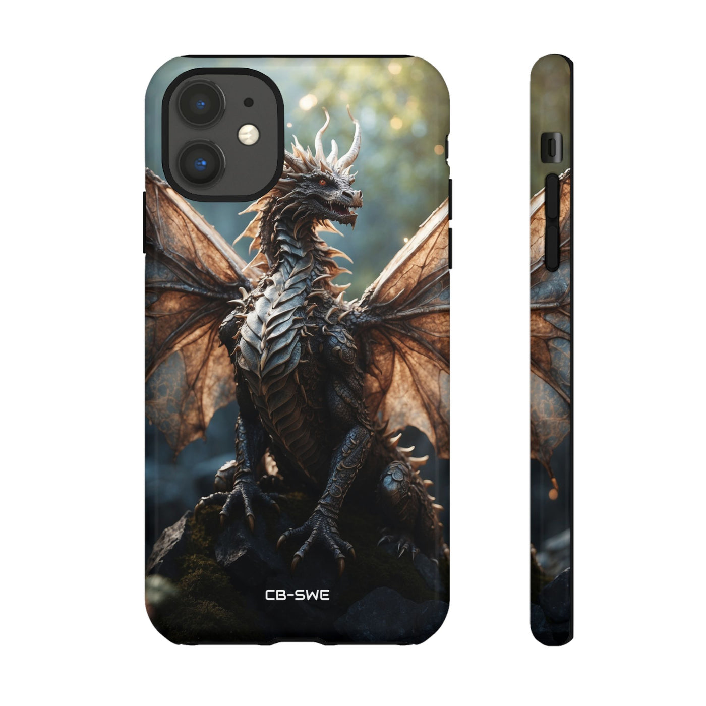 Majestic Dragon Glows - iPhone Case