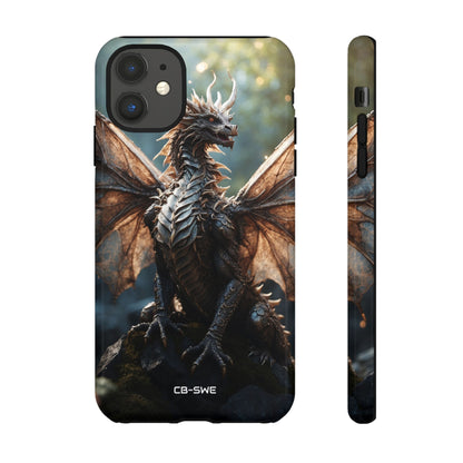 Majestic Dragon Glows - iPhone Case