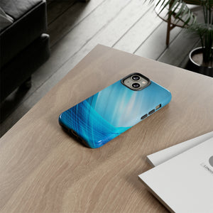 Abstract Blue - Protective Phone Case