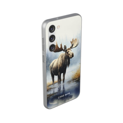 Moose Reflection Samsung S23 Plus Case - Soft