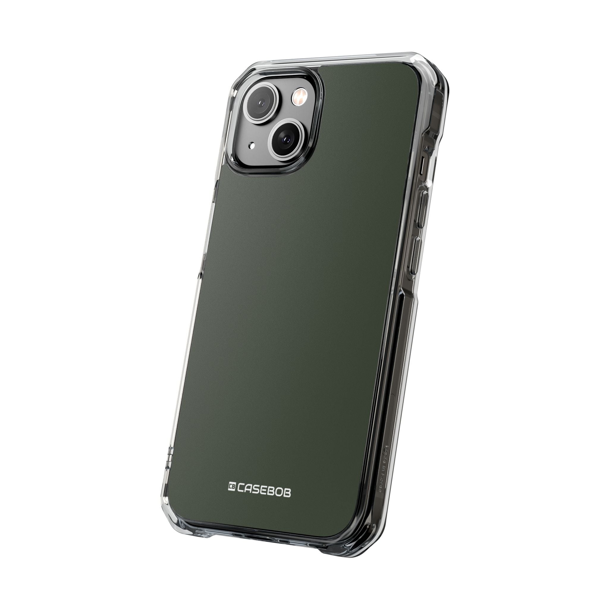 Kombu Green - Clear Impact Case for iPhone