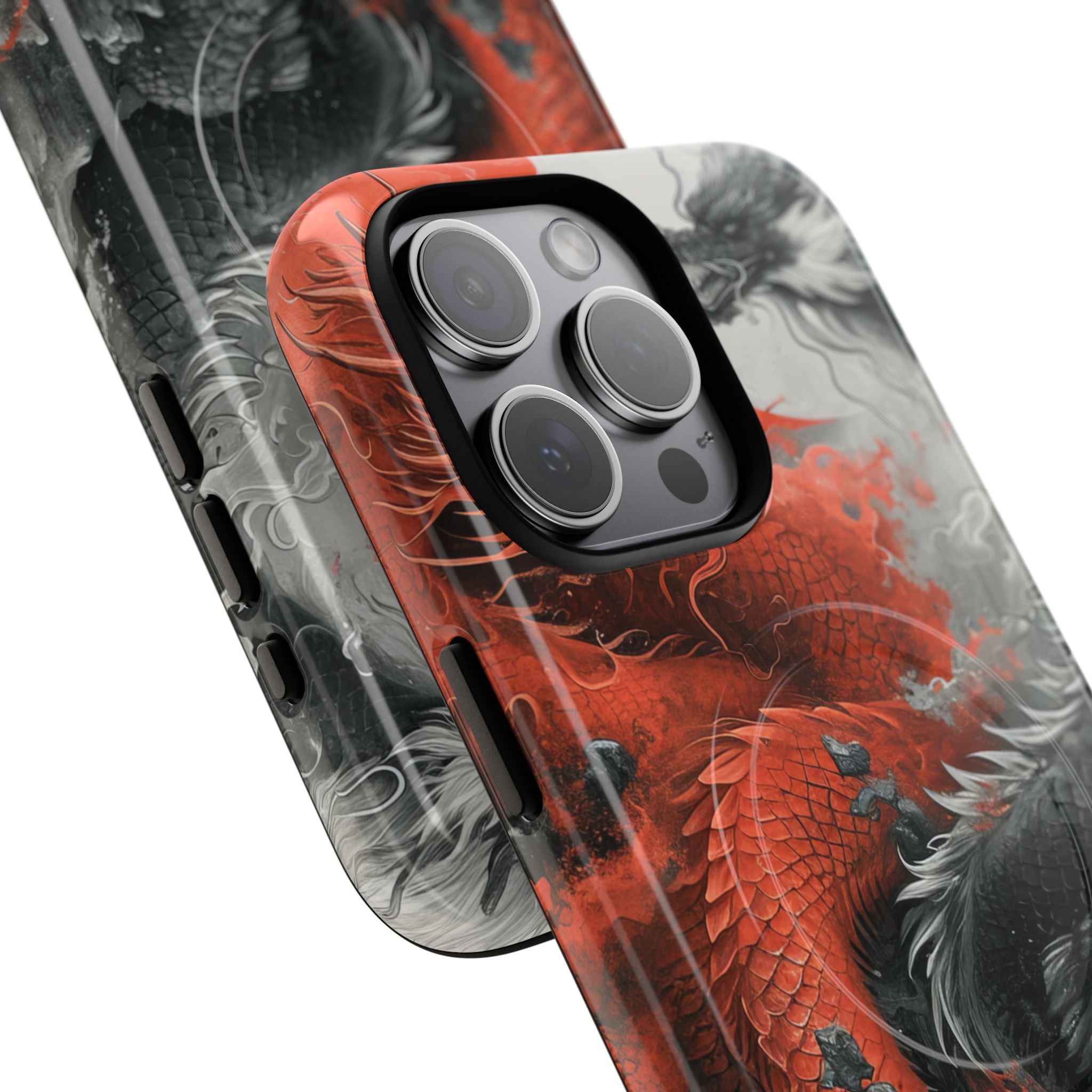 Zen Dragon Harmony iPhone 15 | Tough+ Phone Case