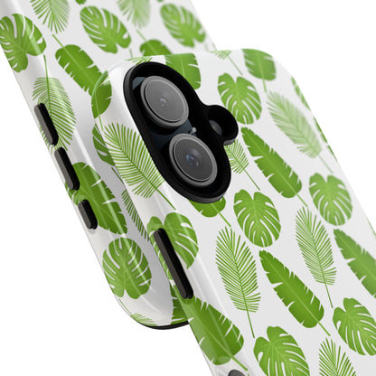 Tropical Leaf Harmony - iPhone Case
