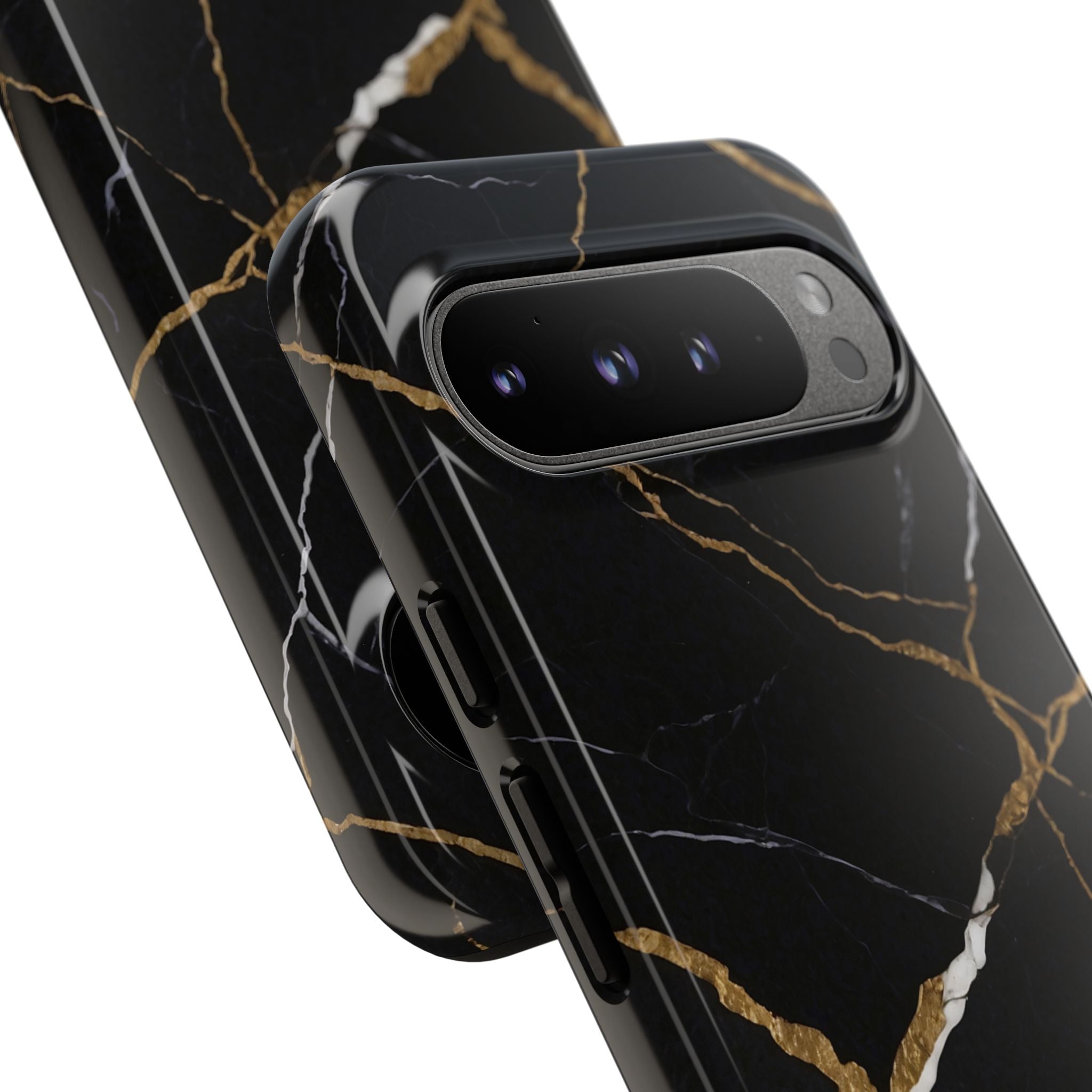 Golden Veins Emerge - Google Pixel Case