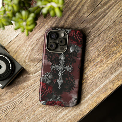 Victorian Lace Elegance - Protective Phone Case