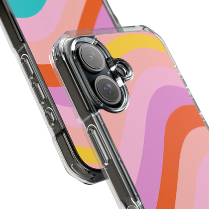 Fluid Color Waves iPhone Case - Impact