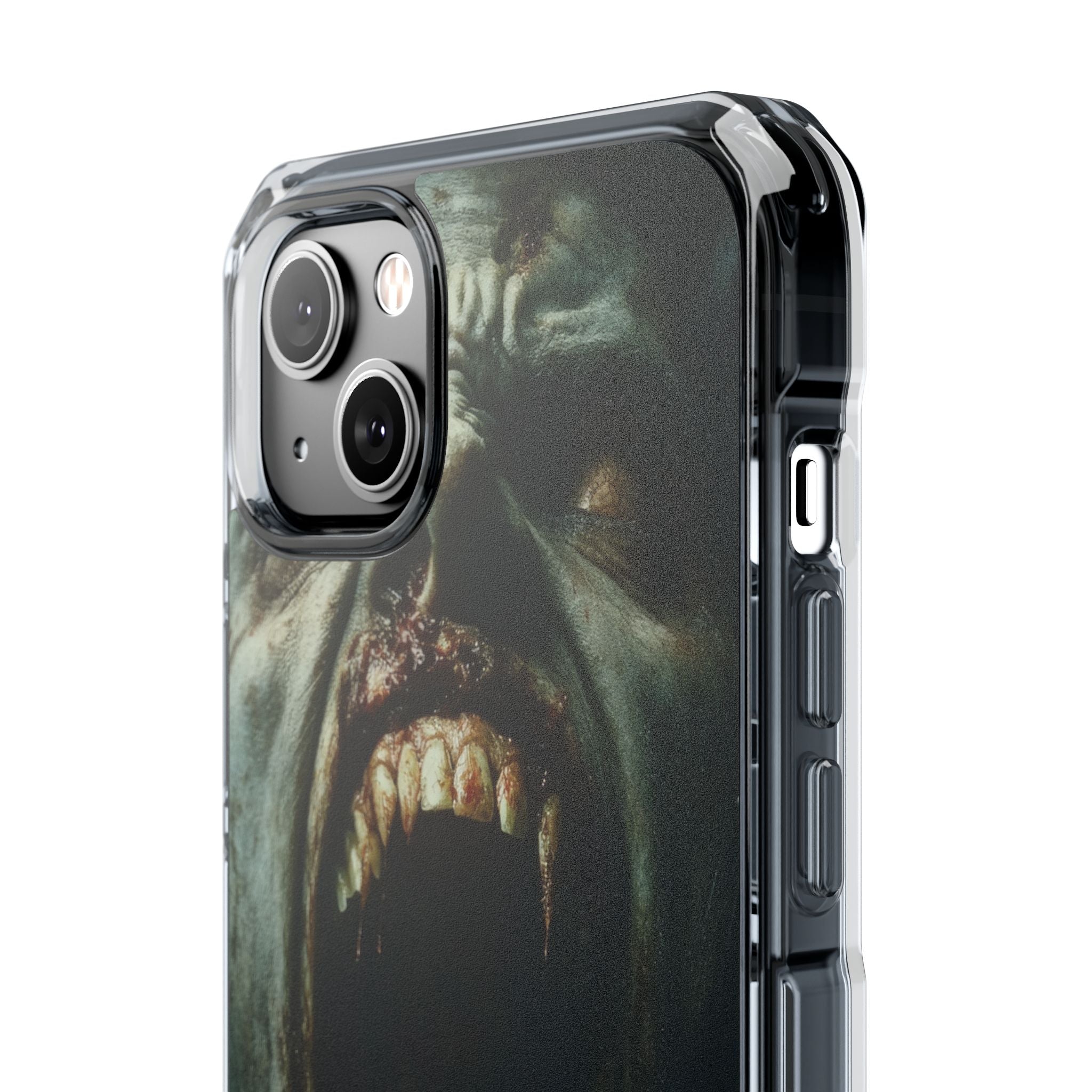 Gothic Wail of Decay iPhone 14 - Clear Impact Phone Case