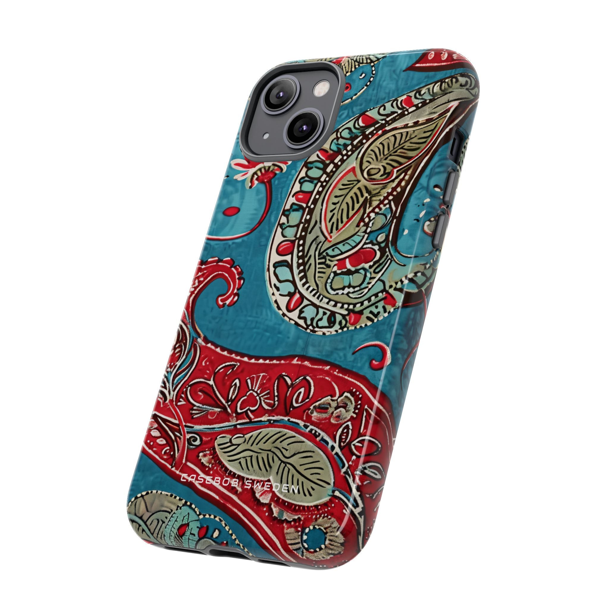 Vintage Paisley Elegance iPhone 14 - Tough Phone Case