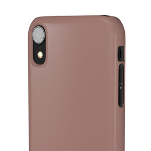 Burnished Brown iPhone Case (Slim) Phone Case