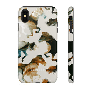 Tie Dye Horses - Protective Phone Case