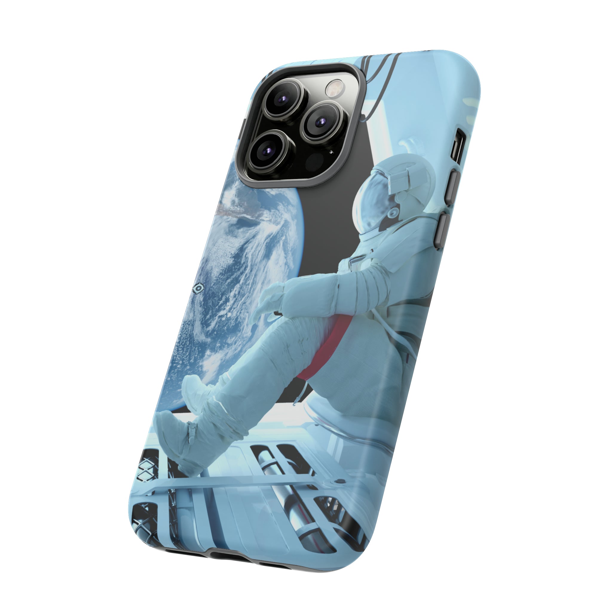 Astronaut inside Shuttle - Protective Phone Case