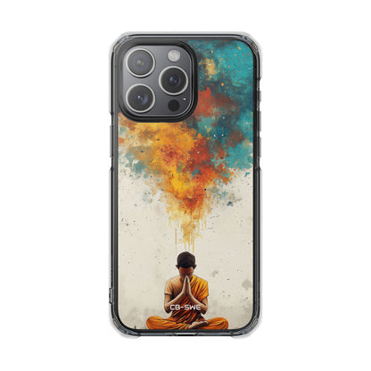 Monk Embracing Enlightenment iPhone Case - Impact
