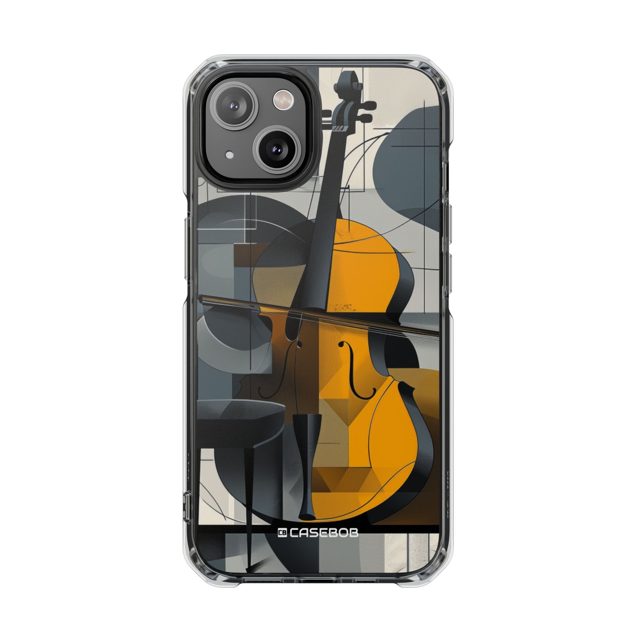 Cello Abstraction - Phone Case for iPhone