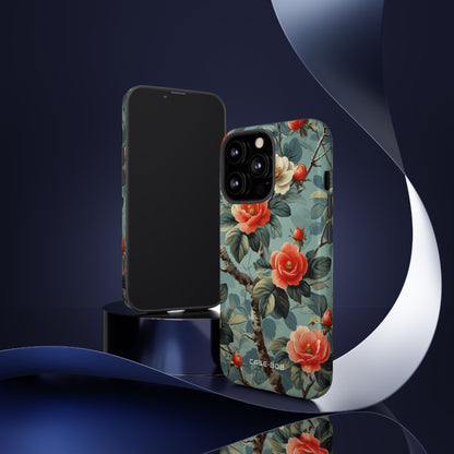 Coral Bloom iPhone 13 Pro Case - Tough