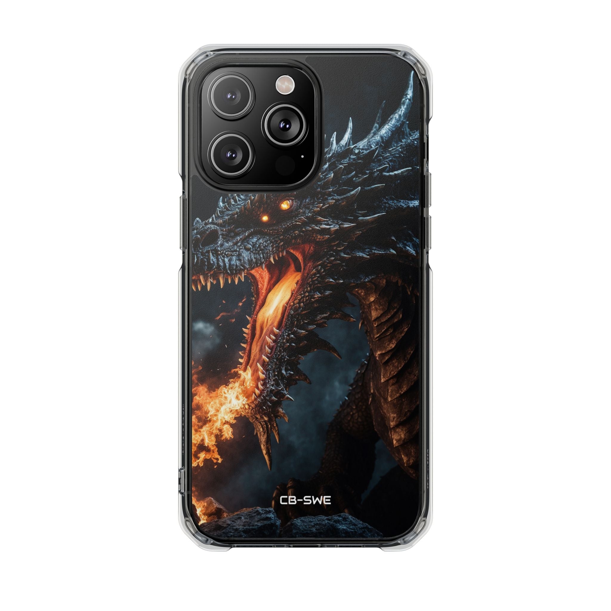 Fiery Breath Erupts iPhone Case - Impact