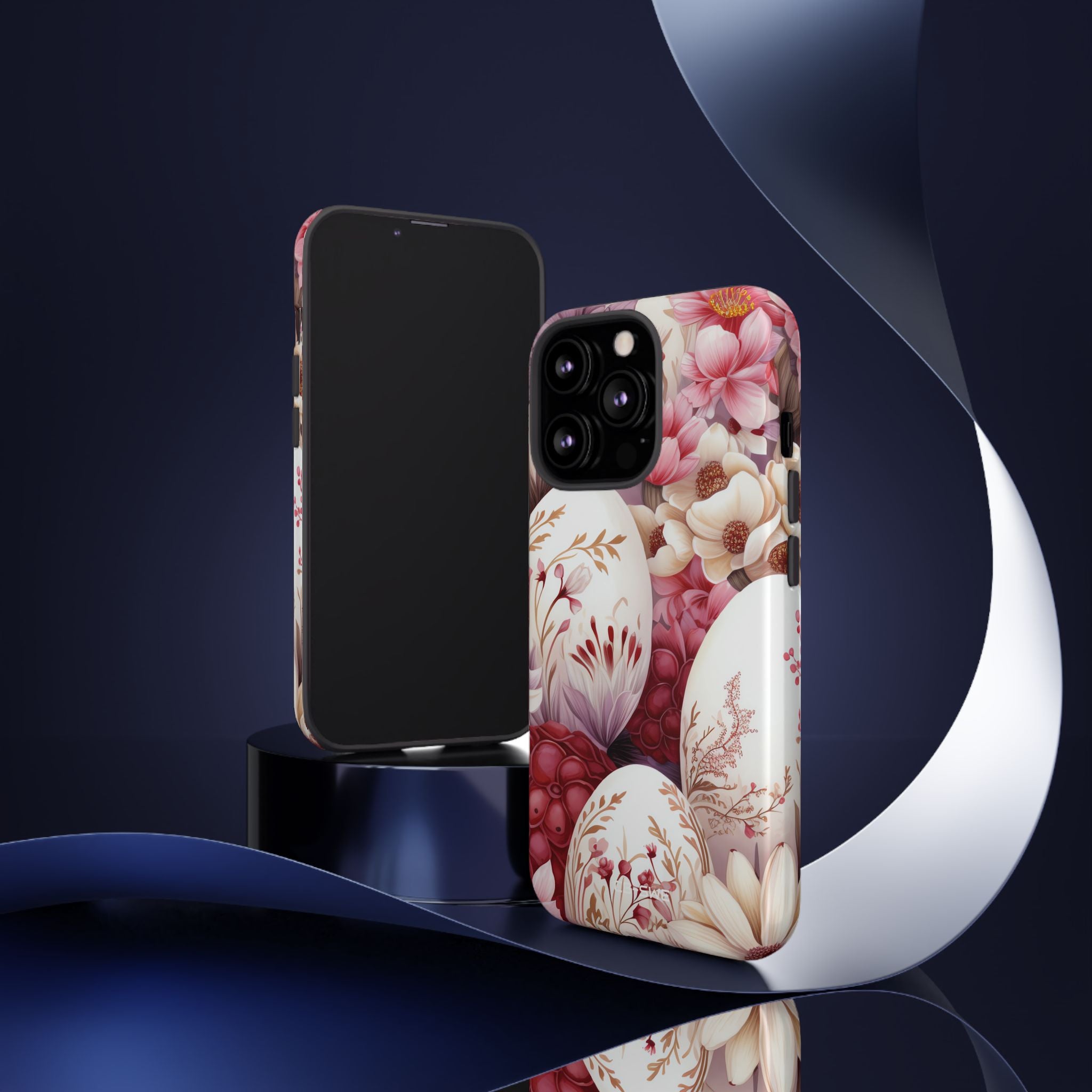 Floral Eggs Bloom - iPhone Case
