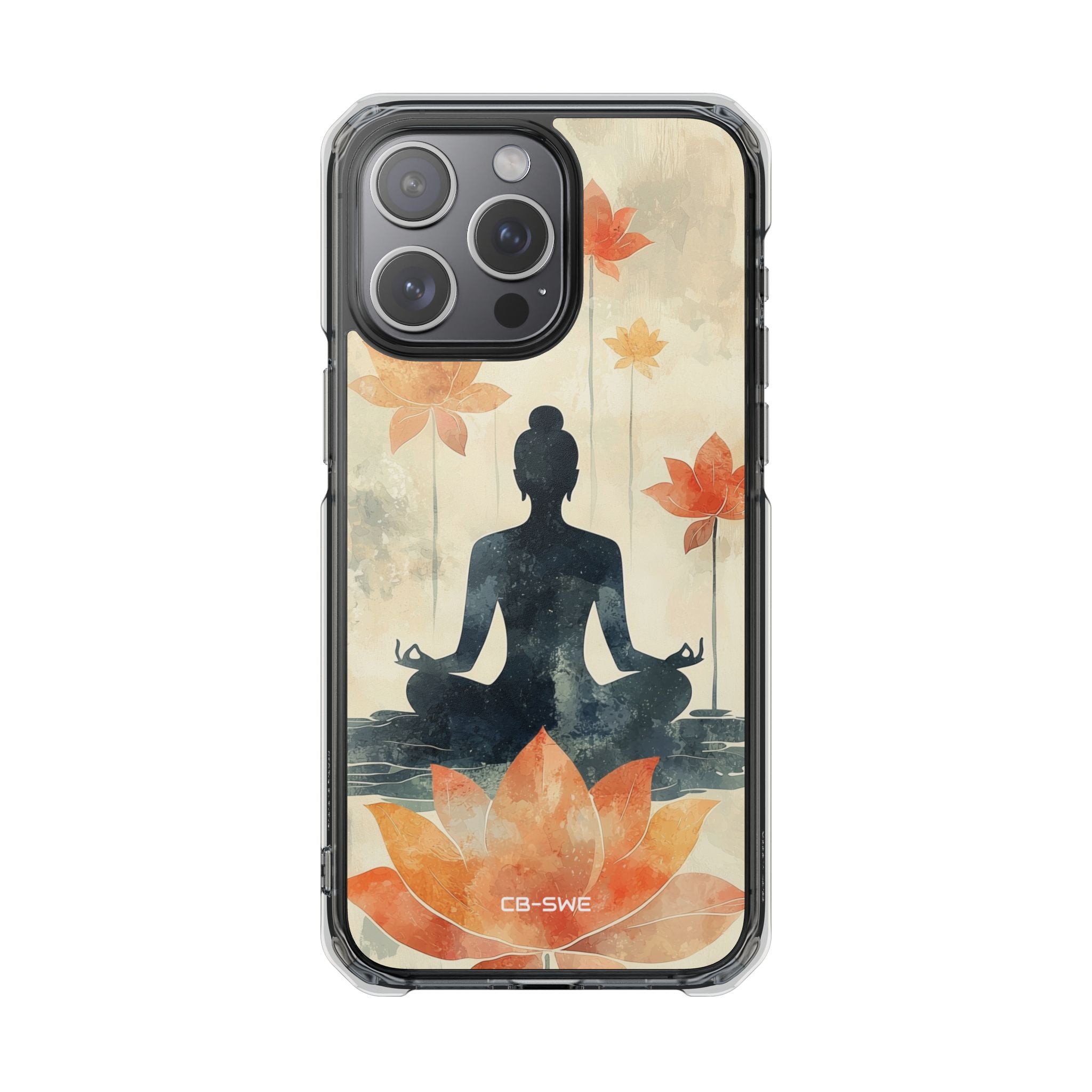 Lotus Blooms Surround iPhone Case - Impact