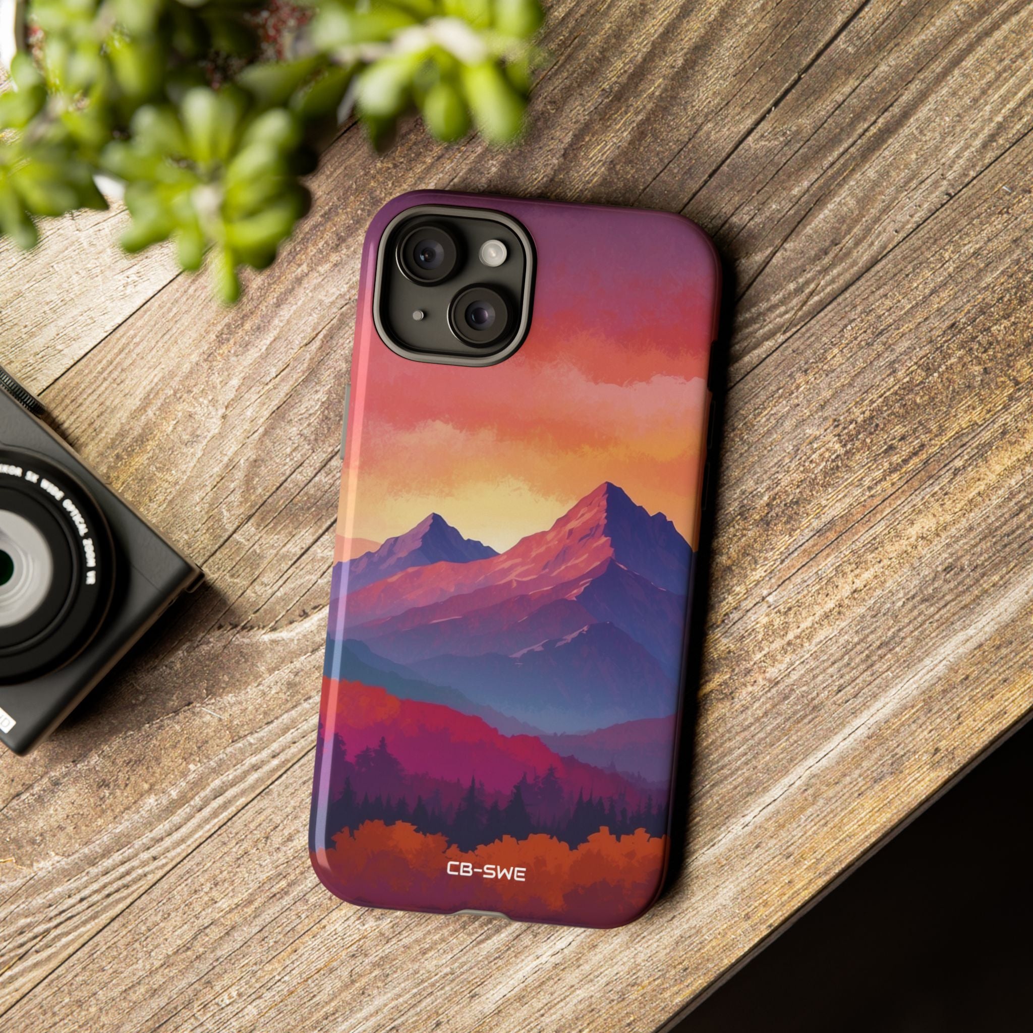 Mountain Peaks Rise - iPhone Case