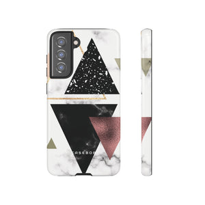 Rose Gold Triangles - Protective Phone Case