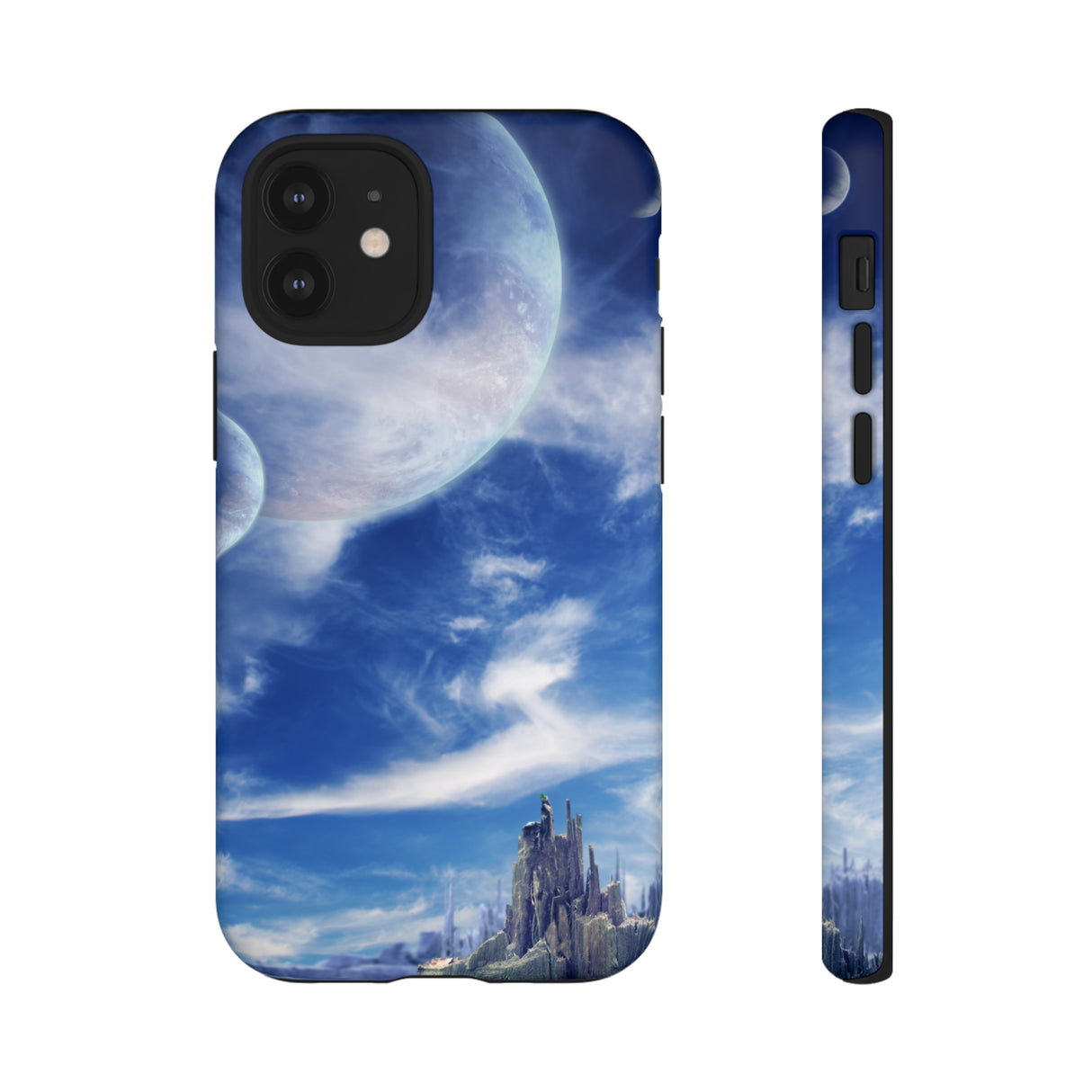 Landscape in fantasy planet 89 - Protective Phone Case