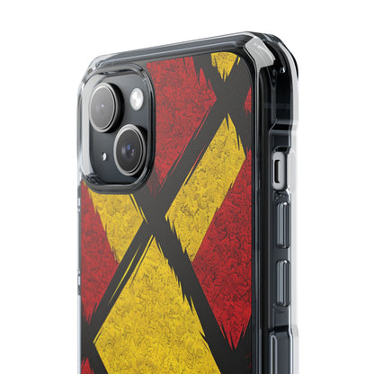 Dynamic Geometric Energy iPhone Case - Impact