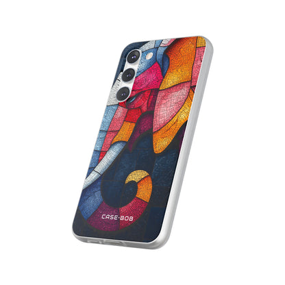 Elephant Mosaic Samsung S23 Plus Case - Soft