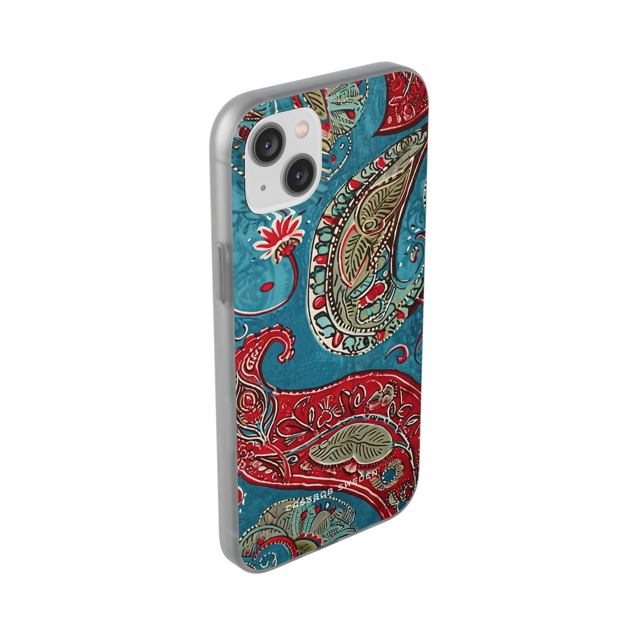 Vintage Paisley Elegance iPhone 14 - Flexi Phone Case