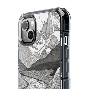 Mountain Tranquility - Phone Case for iPhone (Clear Impact - Magnetic)