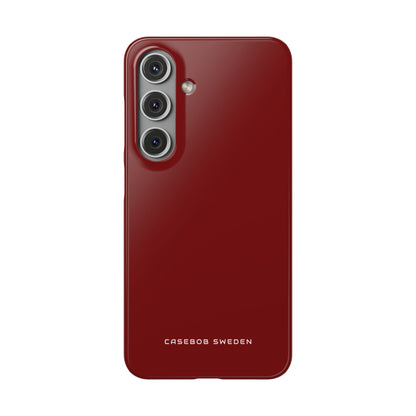 Maroon Samsung S24 - Slim Phone Case