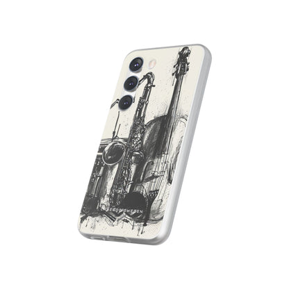 Jazz Instrument Line Symphony Samsung S23 - Flexi Phone Case