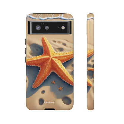 Starfish Rests On Sand - Google Pixel Case