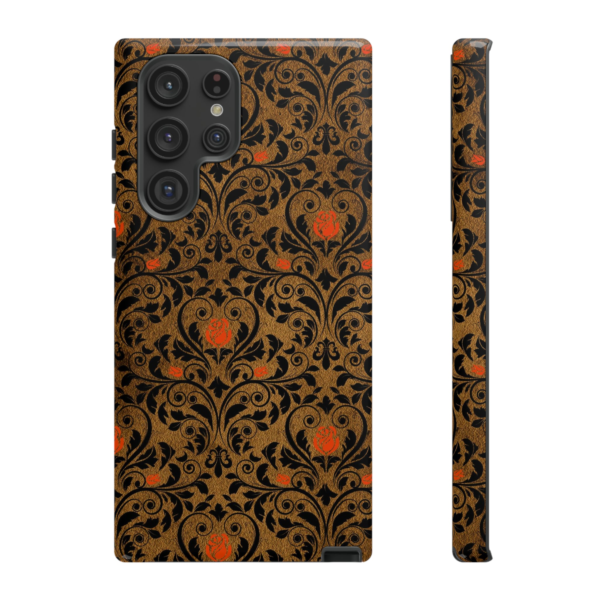 Roth Gothic Flower - Protective Phone Case