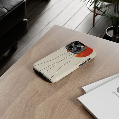 Hands Embrace Sun - iPhone Case