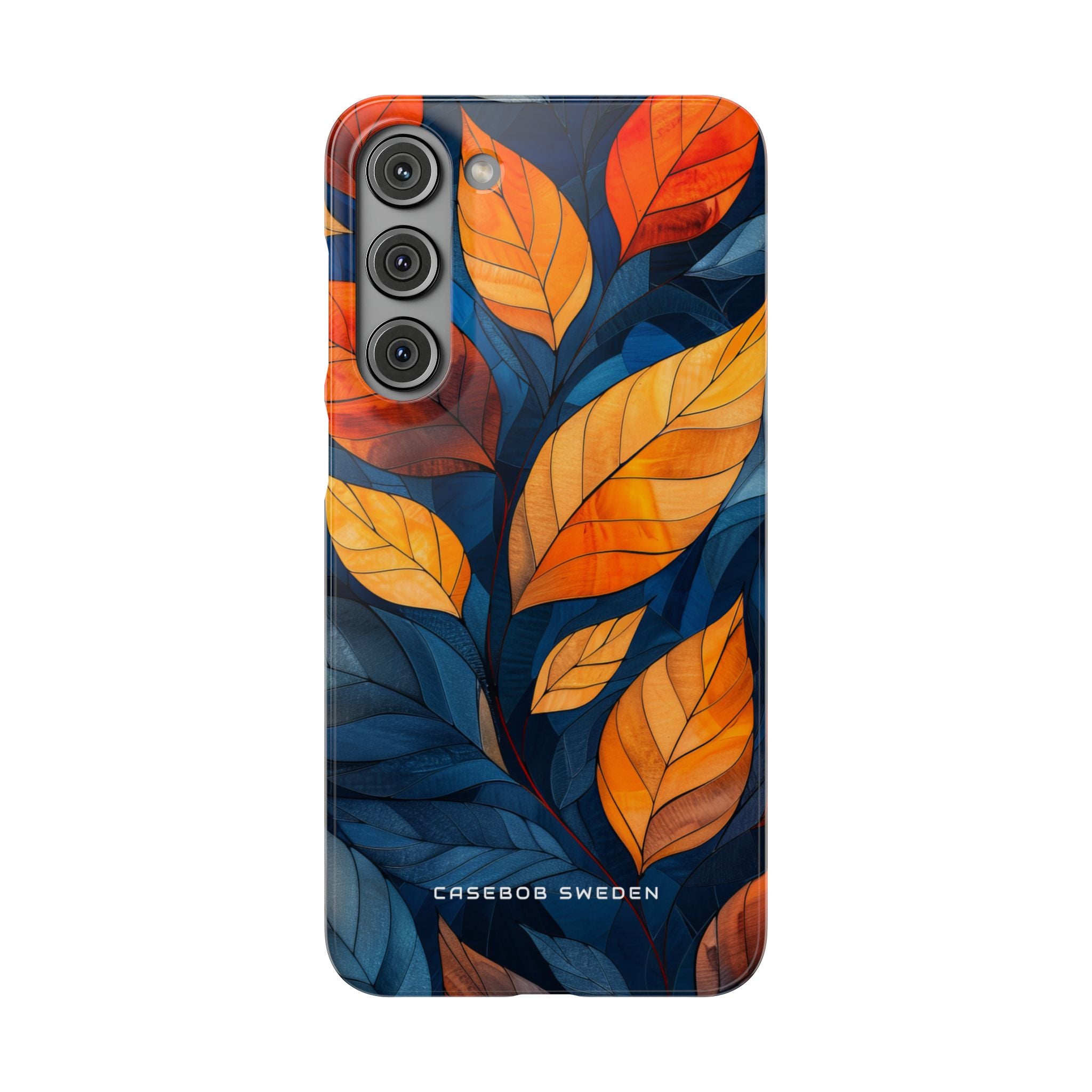 Stained Glass Blossoms Samsung S23 - Slim Phone Case