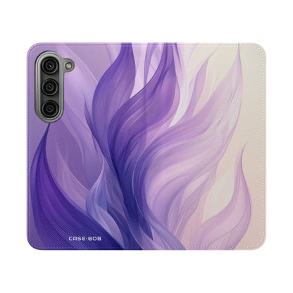 Purple Ribbons - Samsung S23 Case - Wallet