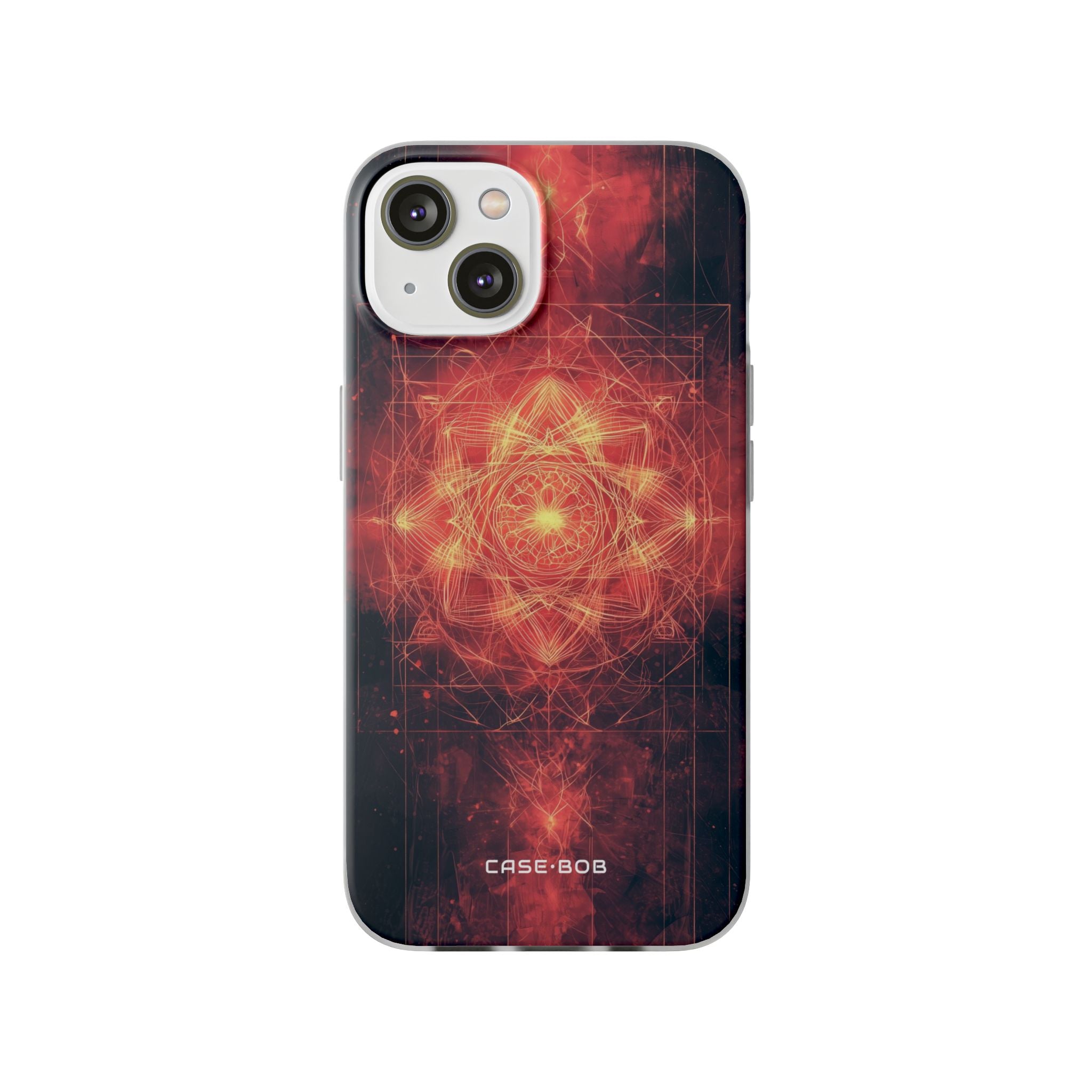 Radiant Mandala iPhone 14 Case - Soft