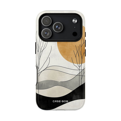 Orange Halo iPhone 17 Pro Case - Tough+