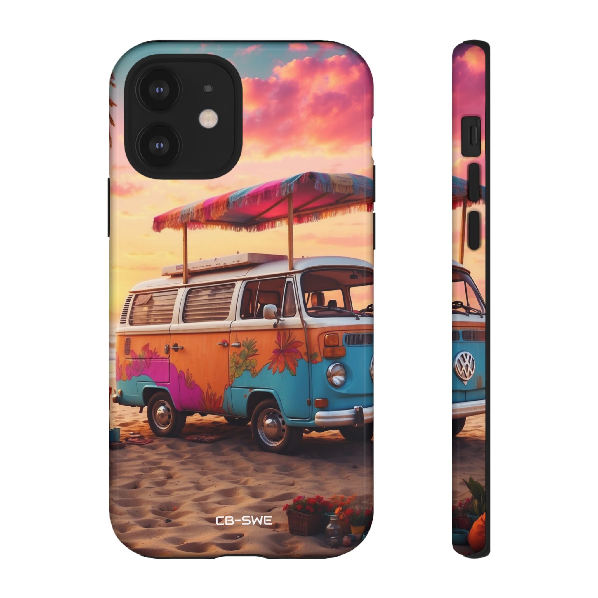 **Van Rests at Shore** - iPhone Case